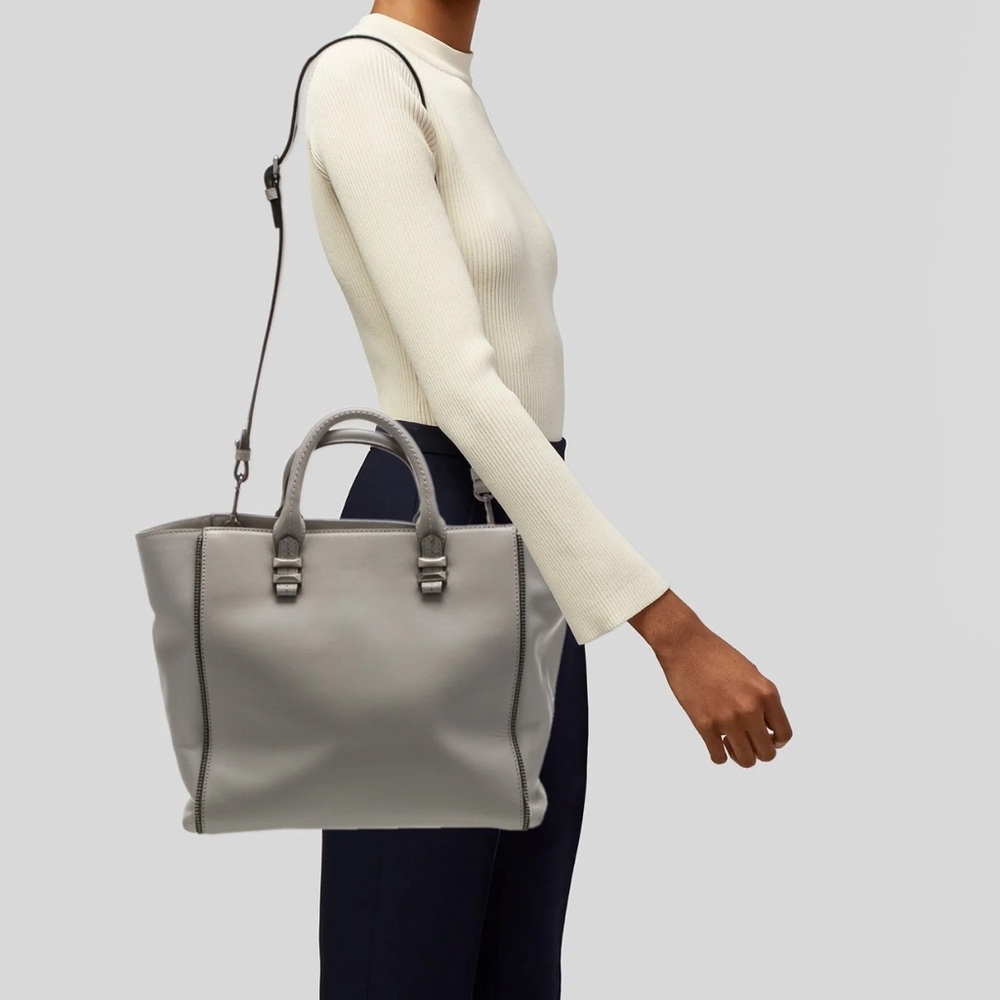 Rebecca Minkoff Taupe Leather Tote Bag - Picture 4 of 4